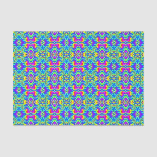 Papier Mousseline Arc-en-ciel 3 (Recto)