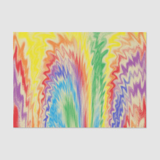 Papier Mousseline Arc-en-ciel explosif