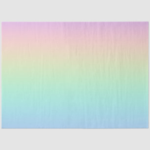 Papier Mousseline Arc-en-ciel pastel