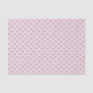 Papier Mousseline arc rose motif Saint-Valentin
