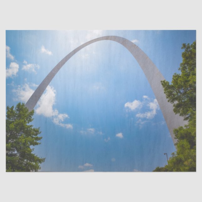 Papier Mousseline Arch de Saint-Louis (Recto)