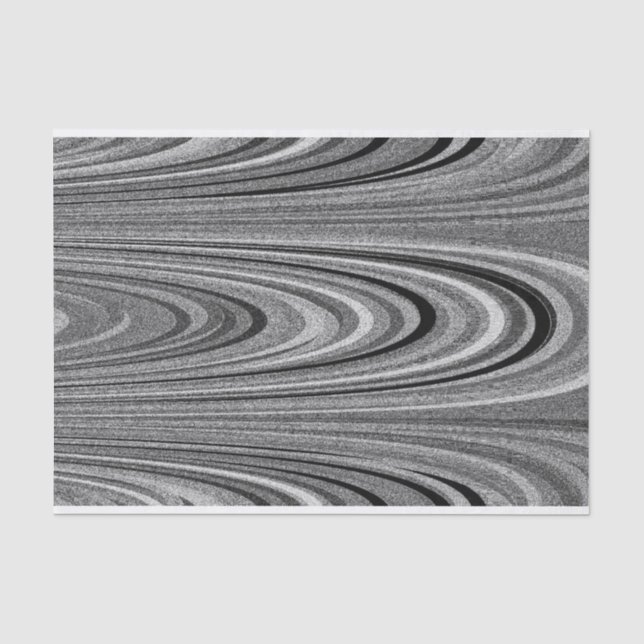Papier Mousseline Arcs noirs et blancs (Recto)
