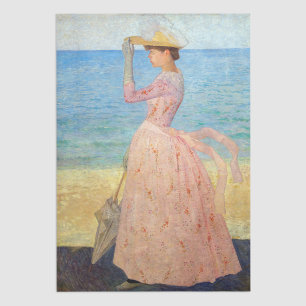 Papier Mousseline Aristide Maillol - Femme avec Parasol