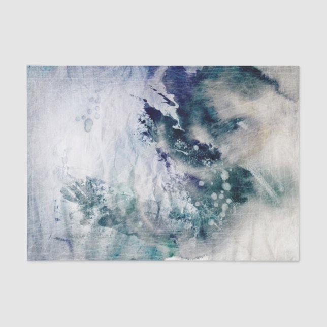 Papier Mousseline Arrière - plan abstrait d'aquarelle sur le papier (Recto)