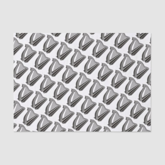 Papier Mousseline Arrière - plan de l'icône Harp (Recto)