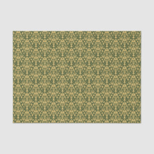 Papier Mousseline Arrière - plan floral en bois de motif de damassé
