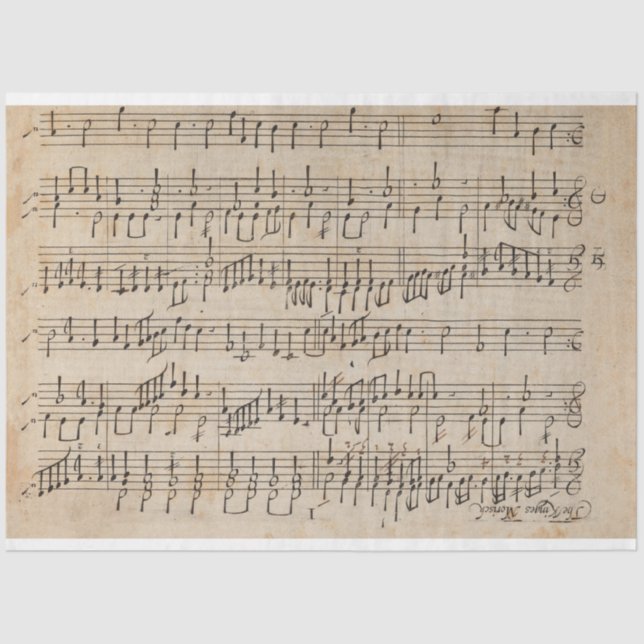 Papier Mousseline Arrière - plan Journal de junk de la musique de fe (Recto)