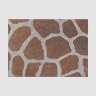 Papier Mousseline Arrière - plan Motif d'impression Giraffe
