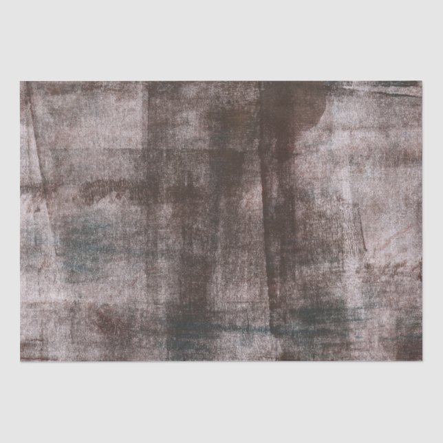 Papier Mousseline Art abstrait brun foncé (Recto)