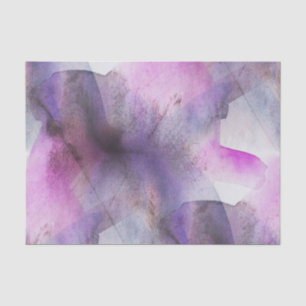 Papier Mousseline art abstrait pourpre de cubisme sans couture