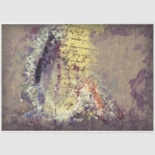 Papier Mousseline Art Collage 14 Arrière - plan 20x30 Découpage 