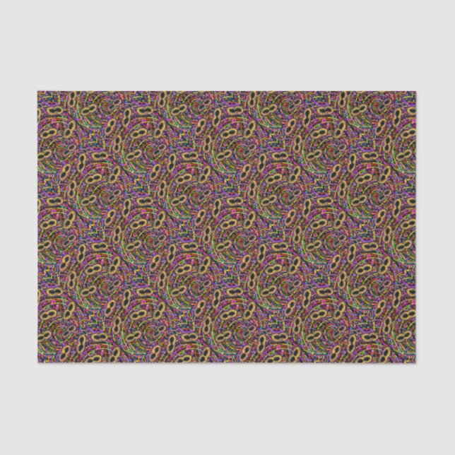 Papier Mousseline Art de Mardi Gras (Recto)