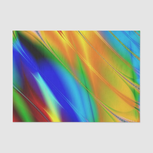 Papier Mousseline Art fractal 83 (Recto)