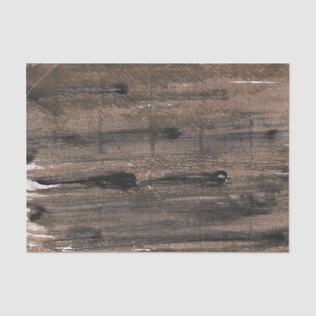 Papier Mousseline art noir Brown (Recto)