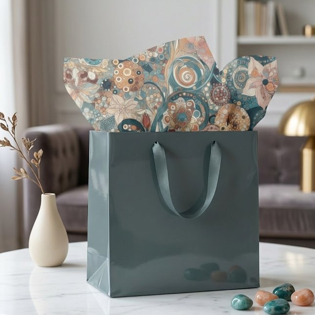 Papier Mousseline Art Nouveau Style Art Nouveau Art fin peinture flo (Créateur téléchargé)