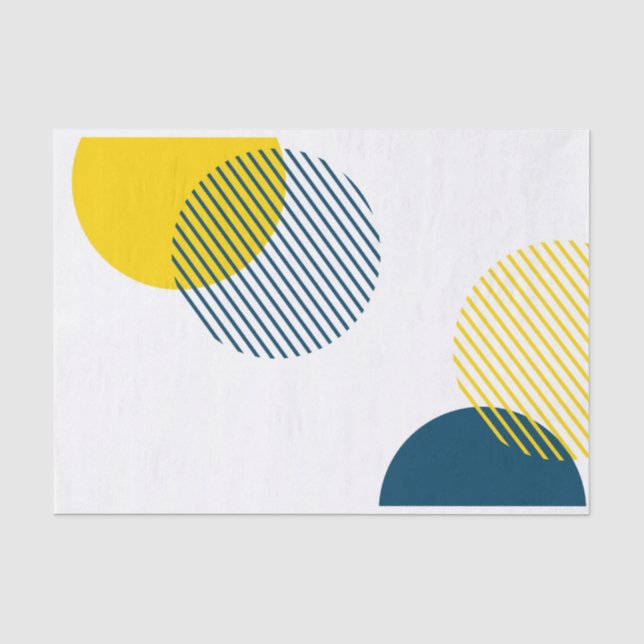 Papier Mousseline Art urbain abstrait moderne, simple, minimal et te (Recto)