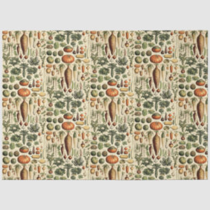 Papier Mousseline Art végétal vintage par Adolphe Millot Motif
