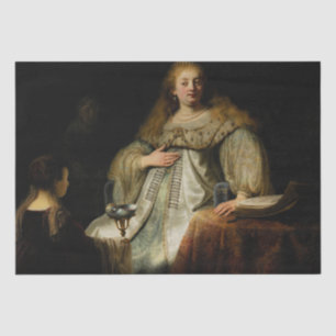 Papier Mousseline Artemisia par Rembrandt van Rijn