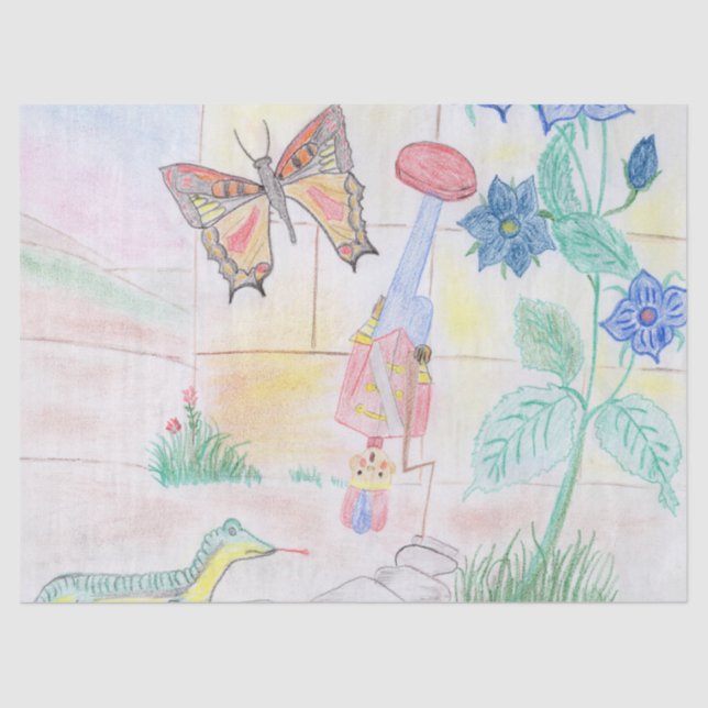 Papier Mousseline Artisanat sur mesure pour les enfants, jouet pour  (Recto)