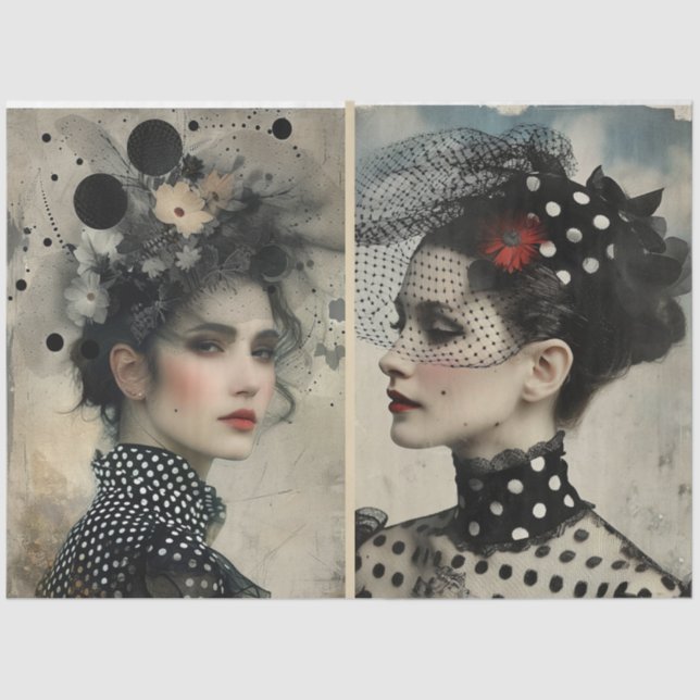 Papier Mousseline Artistes Mélange Média Noir Blanc Ivoire Grands Vi (Recto)