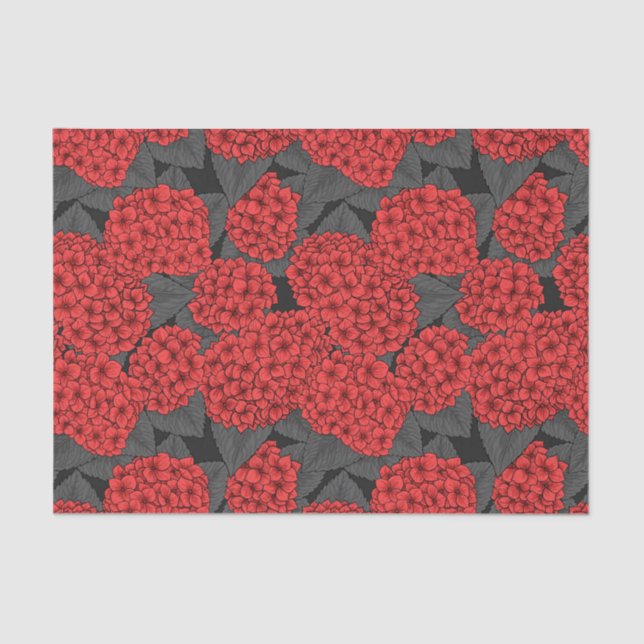 Papier Mousseline Arygdale rouge (Recto)