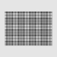 Ash Grey Blackwatch Campbell Tartan Plaid