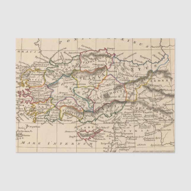 Papier Mousseline Asie mineure (Recto)