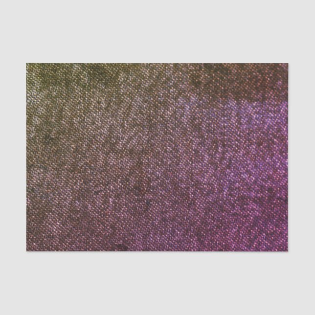 Papier Mousseline Aspect denim rouge distressé (Recto)