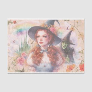 Papier Mousseline Assistant d'Oz - Wicked Witch - Dorothy - Découpag