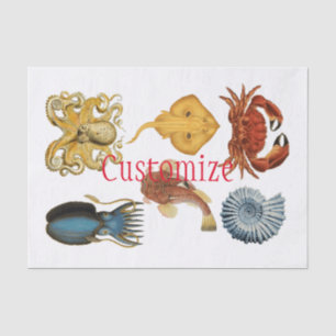Papier Mousseline Association d'apaces de mer uniques Thunder_Cove