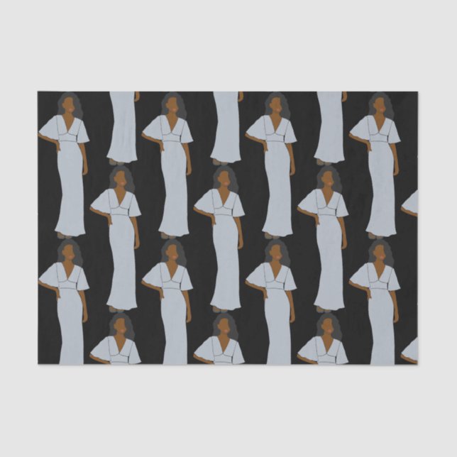 Papier Mousseline Astrologie Aquarius Zodiac (Recto)