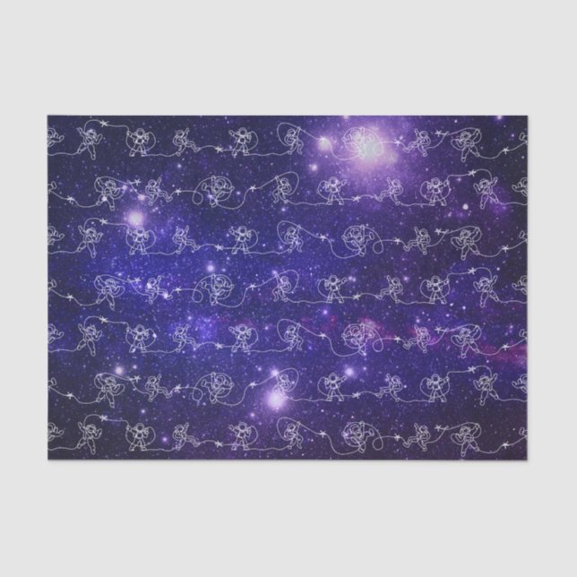 Papier Mousseline Astronaut (Recto)