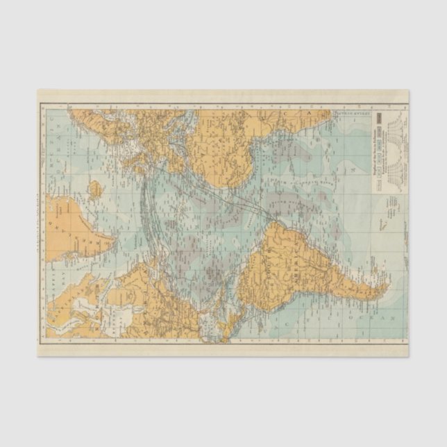 Papier Mousseline Atlantique (Recto)