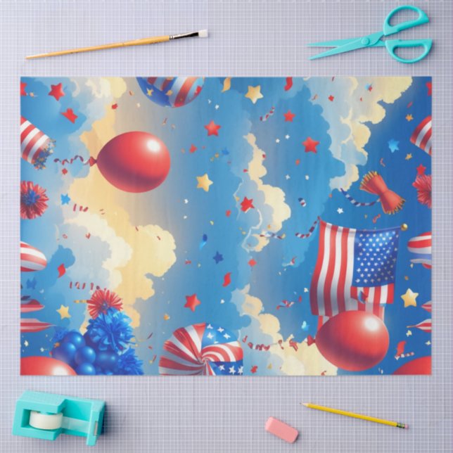 Papier Mousseline Au-dessus des nuages (Artisanat)