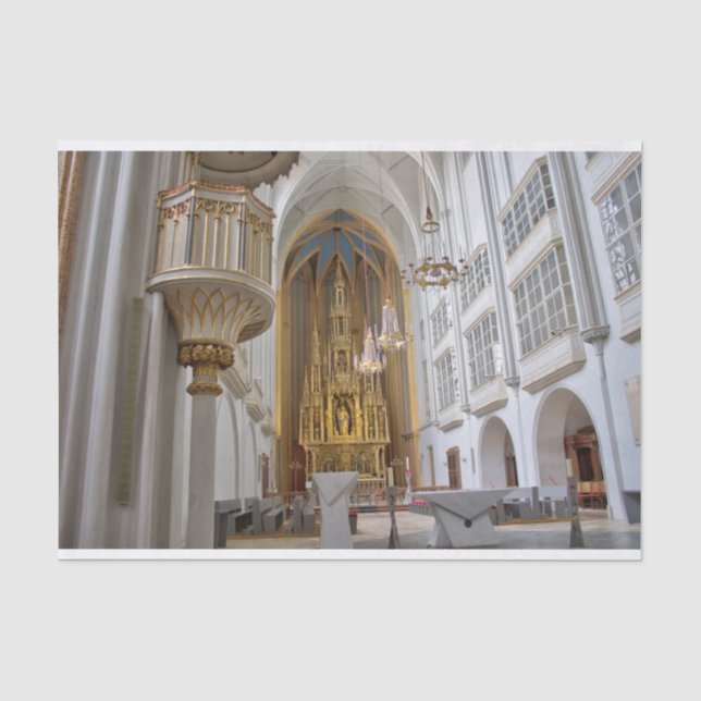 Papier Mousseline Augustinerkirche, Vienne Autriche (Recto)