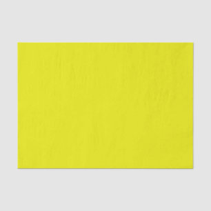 Papier Mousseline Aureolin (couleur solide)