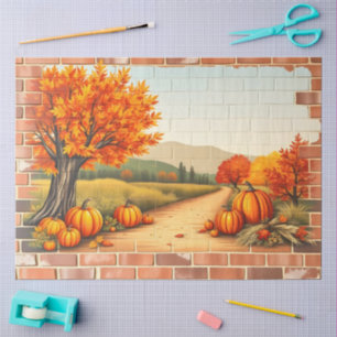 Papier Mousseline Automne Beau Bon thanksgiving moderne