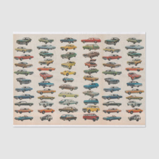 Papier Mousseline Automobiles 1972