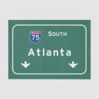 Autoroute d'autoroute nationale d'Atlanta la