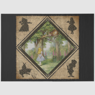 Papier Mousseline Autre Alice au pays des merveilles Conception de s