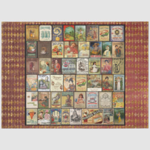 Papier Mousseline Autre Alice dans Wonderland Series Design 32