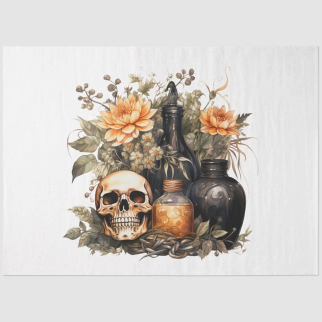 Papier Mousseline Autre design de série Halloween 11 (Recto)