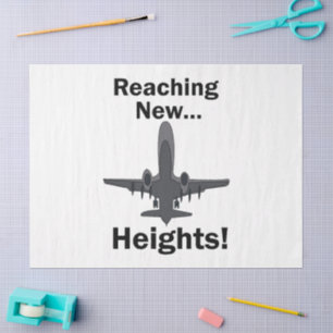 Papier Mousseline Avion atteignant de nouveaux sommets Citation Insp