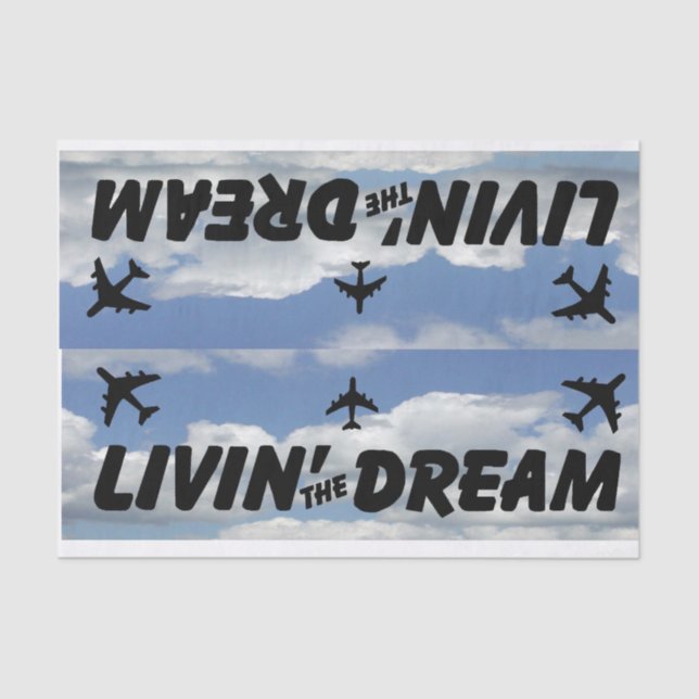 Papier Mousseline Avion en papier (Recto)