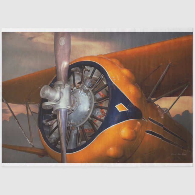 Papier Mousseline Avion - Prop - Le Gulfhawk (Recto)