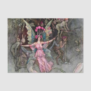 Papier Mousseline « Away Down Under » par Warwick Goble
