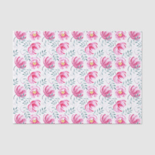 Papier Mousseline Baby Pink Rose anglais