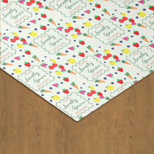 Papier Mousseline Baby shower de marché des fermiers cultivés locale