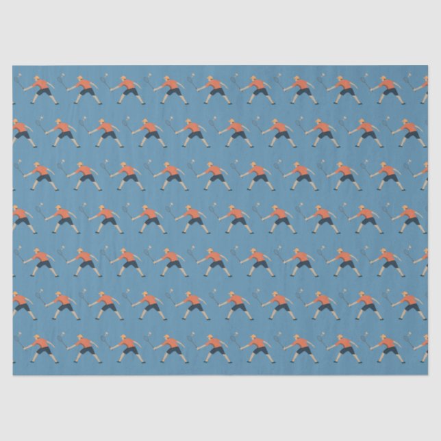 Papier Mousseline Badminton (Recto)