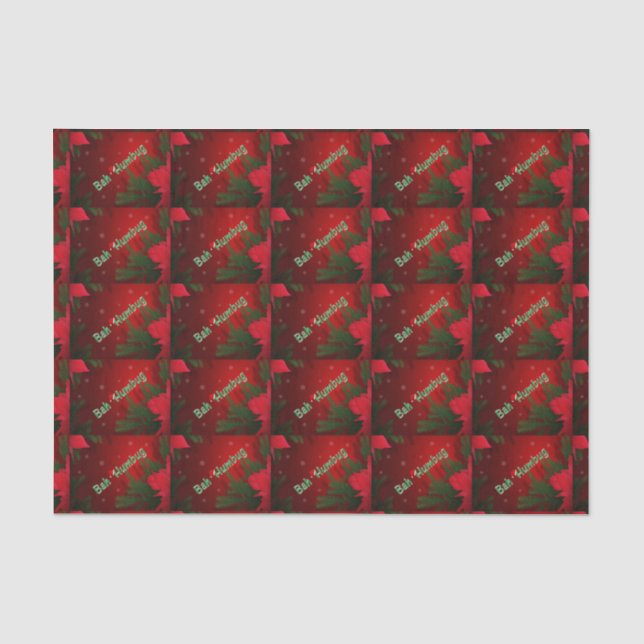 Papier Mousseline Bah Humbug (Recto)